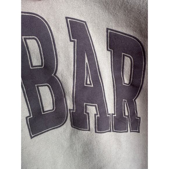 The Bar Varsity Crew Sweatshirt Chocolate Chip Brown Logo Size Large SOLD OUT - Picture 7 of 8
